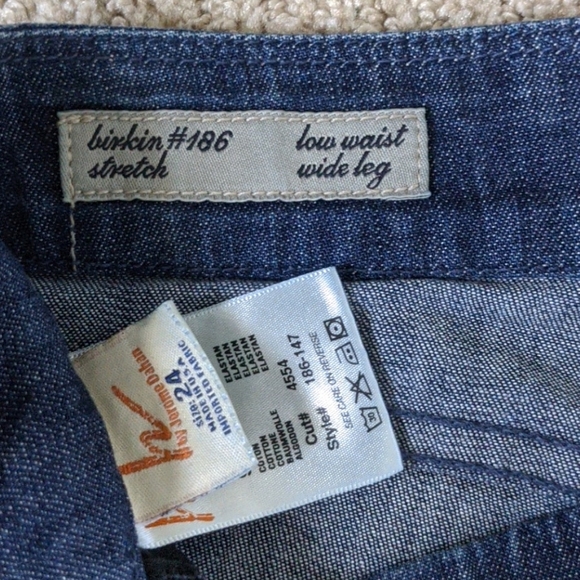 Citizens of Humanity low rise wide leg jeans - Picture 3 of 5